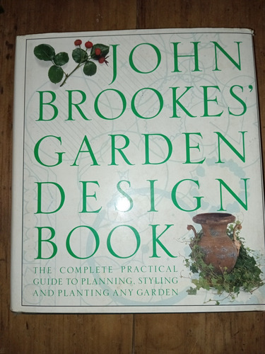 John Brookes Garden Design Book, Importado, Paisajismo 