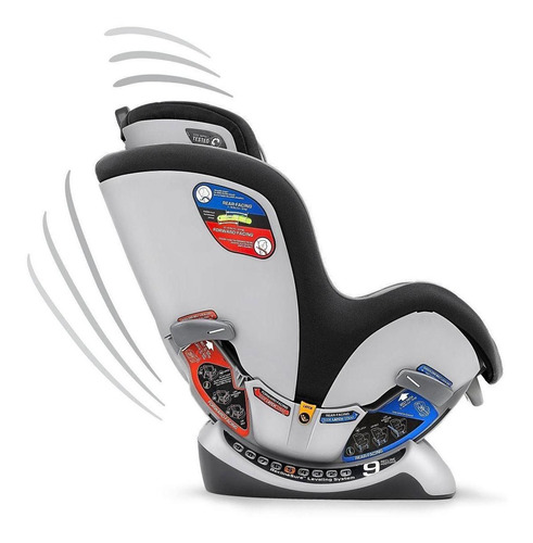 Imagen 2 de 8 de Chicco Autoasiento Nextfit Zip Corvus, Color Gris