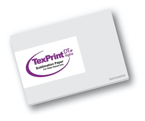 Imagen 1 de 1 de Papel Sublimación Beaver Texprint Dt Light 110 Hojas Carta Color Blanco