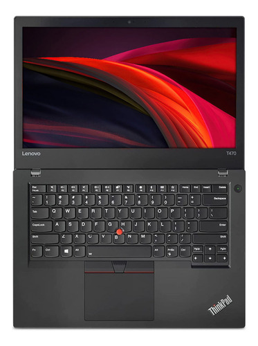 Notebook Lenovo Thinkpad T470 I5 8gb Ram 256gb Ssd 14" Dimm Black - Excelente (Recondicionado)
