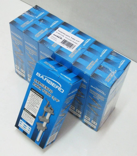 Prensa Sargento Carpinteros Barbero Caño Tubo 3/4 + Guantes