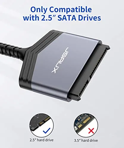 Cable Sata A Usb A Para Transferencia De Datos Ssd/hdd