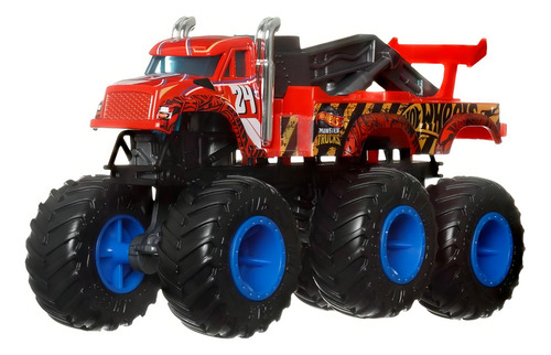 Camión con remolque Hot Wheels Monster Trucks Mattel 1/64 Hwn86 para The 909