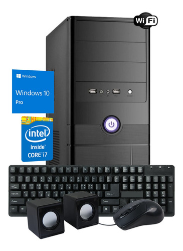 Pc Computadora Nueva Core I7 16gb 240ssd Windows 10 Original