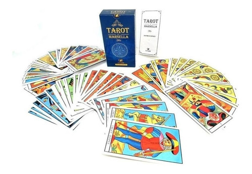 Cartas Mazo Tarot Marsella + Guía Básica - Arcana Caeli