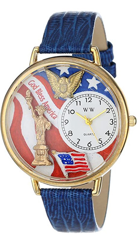 Whimsical Gifts Unisex American Patriotic 3d Watch