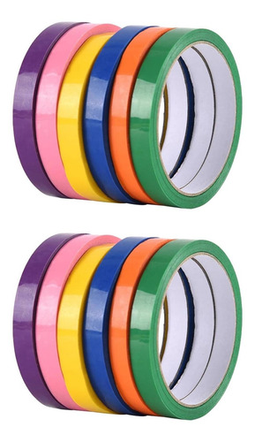 2x 6 Roll Sticky Ball Rolling Tape Descompresión Juguetes