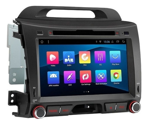 Android Kia Sportage 2012-2016 Dvd Gps Wifi Touch Hd Usb Sd