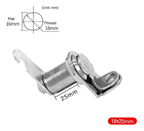 Candado De Puerta De Gabinete Cerradura De Puerta Mecánica D