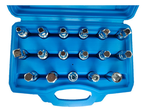 Juego Tubos Extractor Tapon Carter Enc 3/8 X 17 Pz Ruhlmann