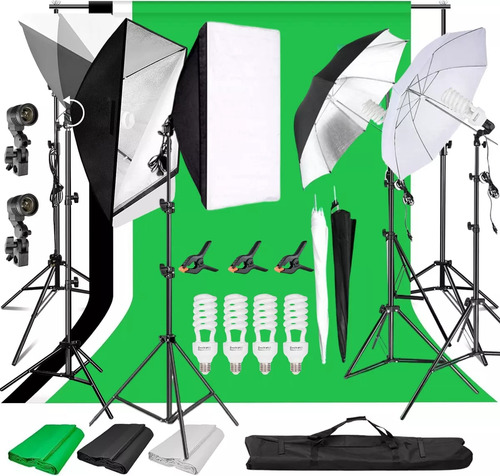 Kit De Estudio Profesional Para Fotografía Kit De Softbox