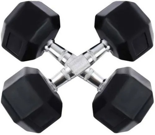 Mancuerna Hexagonal Fija 12,5kg-pesa Pesas-dumbell X 1 Pieza