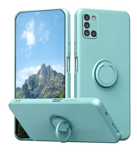 Funda Wousunly Para Samsung Galaxy A31 - Blue 