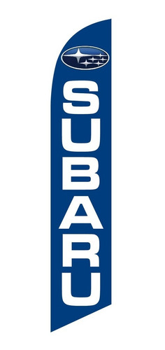 Bandera Publicitaria Concesionario Subaru Agencia Automotriz