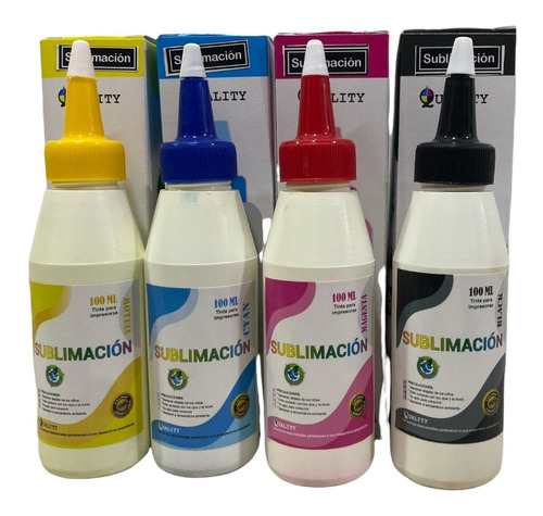 Tinta Para L1110, L3110, L3150 Sublimación Coreana X 4 Bot.