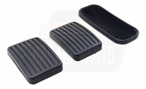 Imagem 3 de 6 de Jogo Capas Pedal Acelerador Freio Embreagem Mitsubishi L200
