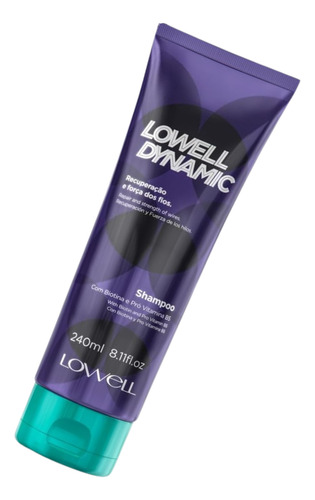 Lowell Dynamic Shampoo - Fortalecimento Dos Fios 240ml