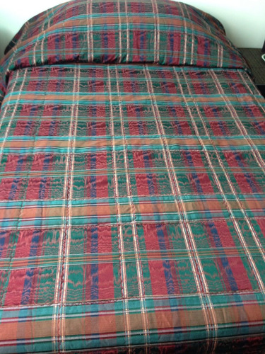 Edredón Jacquard Seda - Cama Semidoble