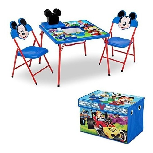 Mesa Y Sillas De Mickey Mouse Caja Juguetes Delta Children