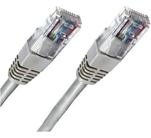 Imagen 1 de 4 de Cable De Red Patchcord 20 Metros Utp Cat 5e Inyectados