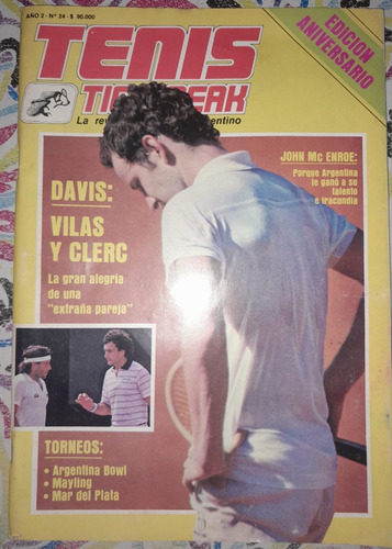 Lote De 3 Revistas Tenis Tie Break