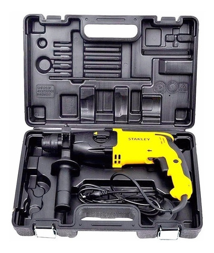 Imagen 3 de 8 de Rotomartillo Taladro Percutor Stanley Shr263 800w + Maletin