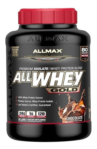 Proteina Allmax Allwhey Gold 75 Servicios 5 Libras