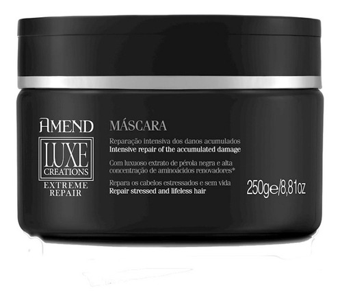 Amend Luxe Creations Máscara Extreme Treatment 250g