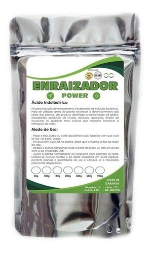 Ácido Indolbutírico Aib Pó Enraizador Hormônio 3000ppm 100 G