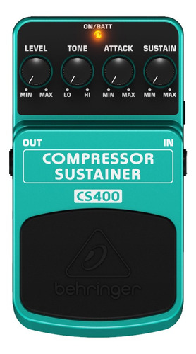 Pedal Efecto Guitarra Behringer Cs400 Compresor Sustainer