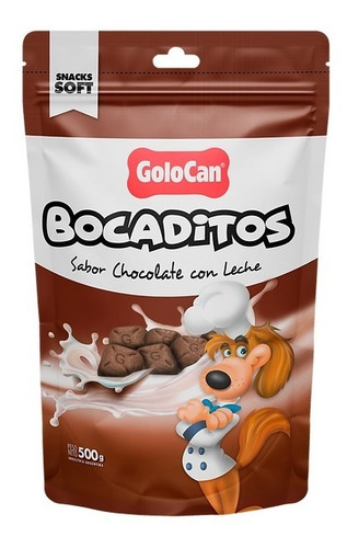 Golosina Para Perros Chocolate Con Leche 500 Gr X 5 Unid
