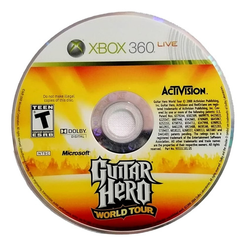 Guitar Hero World Tour Xbox 360 (Reacondicionado)