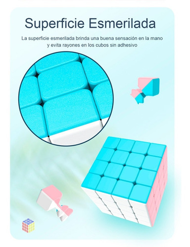 Cubo Rubik Moyu Meilong Jinzita Macaron Pyraminx + Estuche