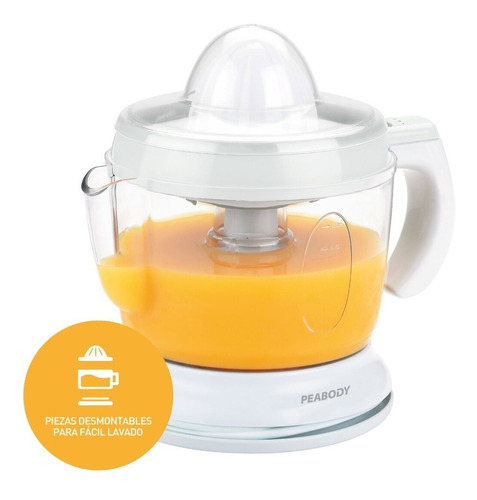 Imagen 6 de 10 de Extractor De Jugo Exprimidor Electrico 1 Ltr Peabody Pe Ec30