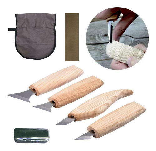 Durable 7 Unids/set Cortador De Tallado De Madera Diy