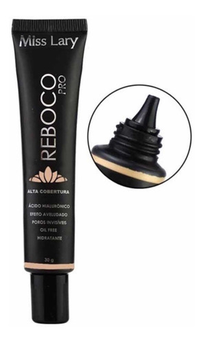 Base de maquiagem líquida Miss Lary Base Reboco Pro - 30mL