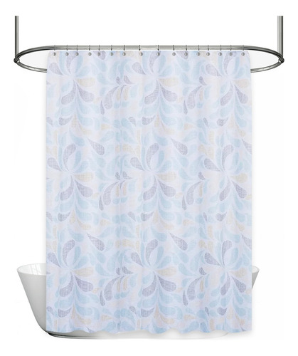 Cortina De Baño Tela Jacquard Lino Oman Antihongos