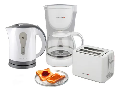 Combo 1 Futura Cafetera +jarra Elec + Tostadora