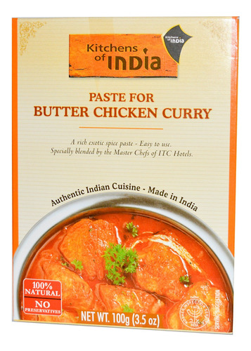 Kitchens Of India, Pasta Para Pollo Al Curry Con Mantequilla