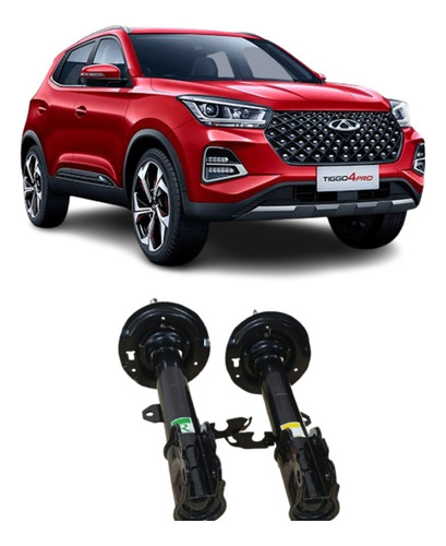 Kit X2 Amortiguador Delantero Tiggo 4 Año 2025