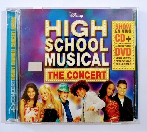 Música Jóven Cd + Dvd High School Musical / The Concert