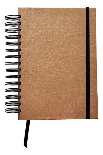 Cuaderno A5 Tapa Dura 80 Hojas Lisas Bookcel  