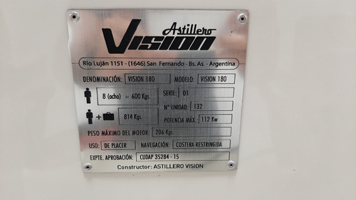 Imagen 3 de 15 de Lancha Vision 165 Open Full C/ Mercury 90hp 4t Elpt 0hs