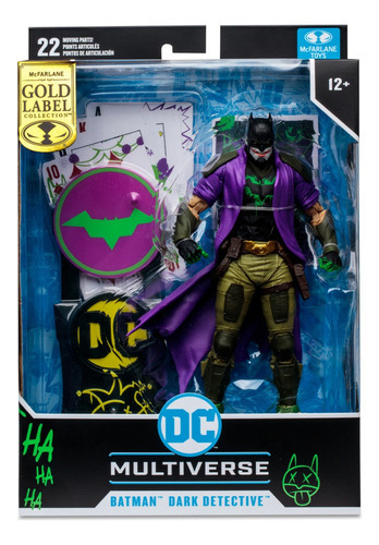 Mcfarlane Batman Dark Detective Jokerized Dc Multiverse