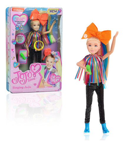 Jojo Siwa Jojo Muñeco Cantante, Fiesta Mundial, Muñeca De.