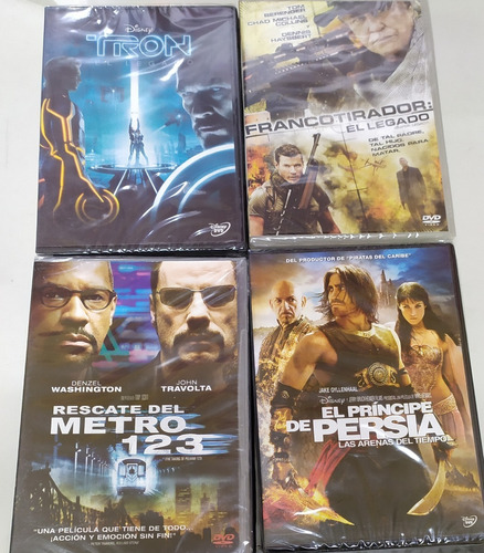 Dvd Oferta Original Travolta Tron Persia P X Titulo 