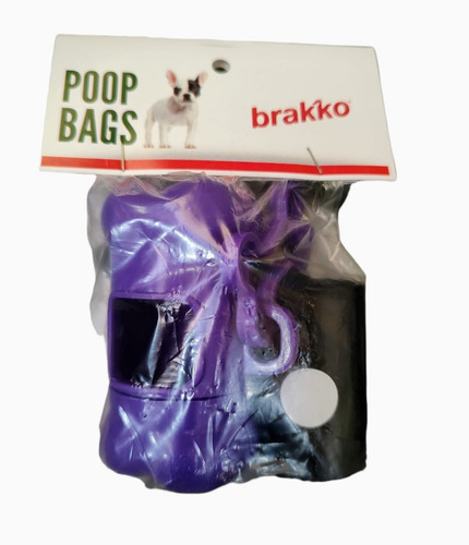 Imagen 4 de 9 de Kit Hueso Paseo Y Bolsas Recolección X 10 Brakko Poop Bags