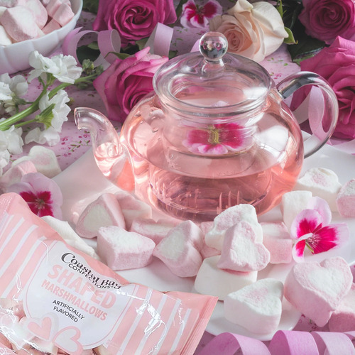 Malvaviscos Corazón Rosa & Blanco San Valentín 145g Coastal