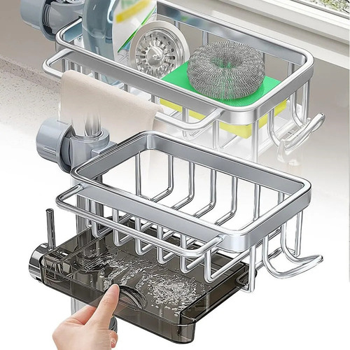 Organizador Grifo Fregadero De Cocina, Soporte Para Esponja