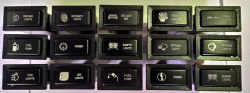 Switch Botón Pa Luces Barras Led Toyota Machito Autana Meru